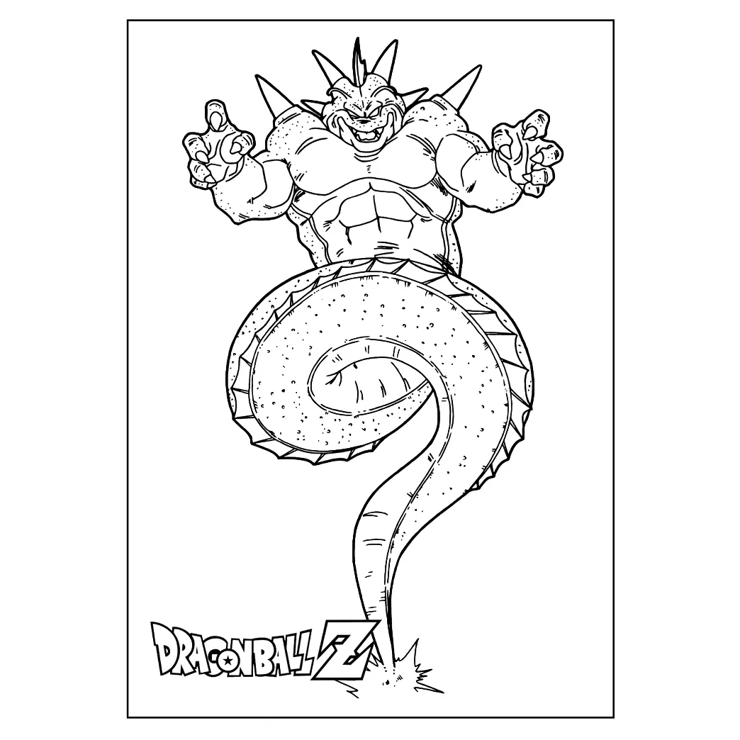 Jual kertas gambar mewarnai tema dragon ball kertas mewarnai murah
