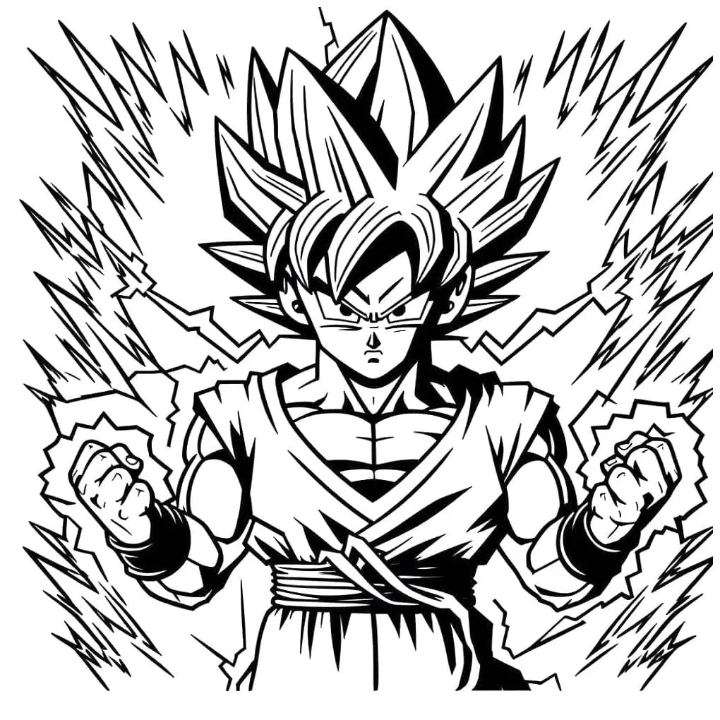 Goku dari dragon ball super