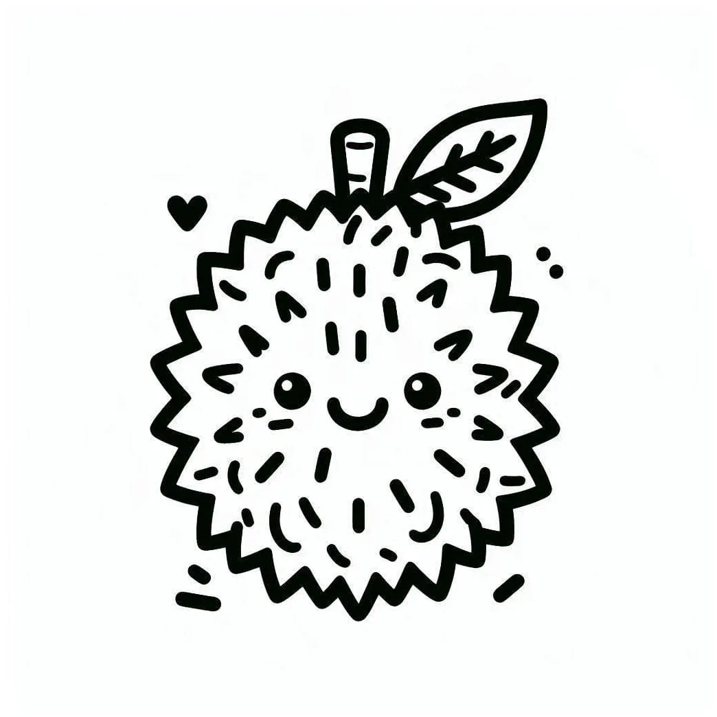 Durian lucu banget