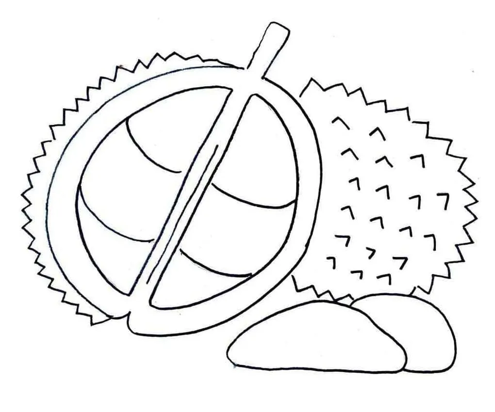 Durian terlihat lezat