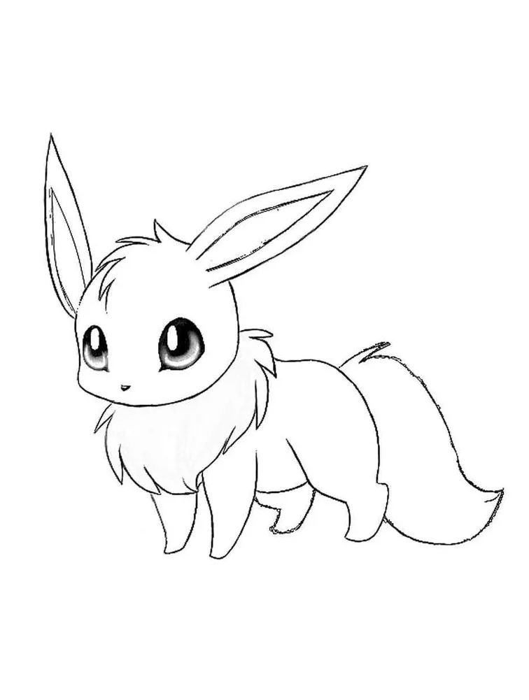Eevee coloring pages coloring pages, eevee, color