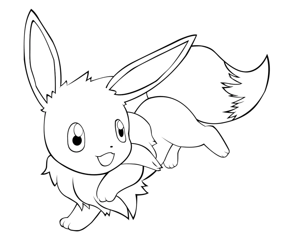 Gambar Mewarnai Pokemon Eevee Gambar Mewarnai | Images and Photos finder