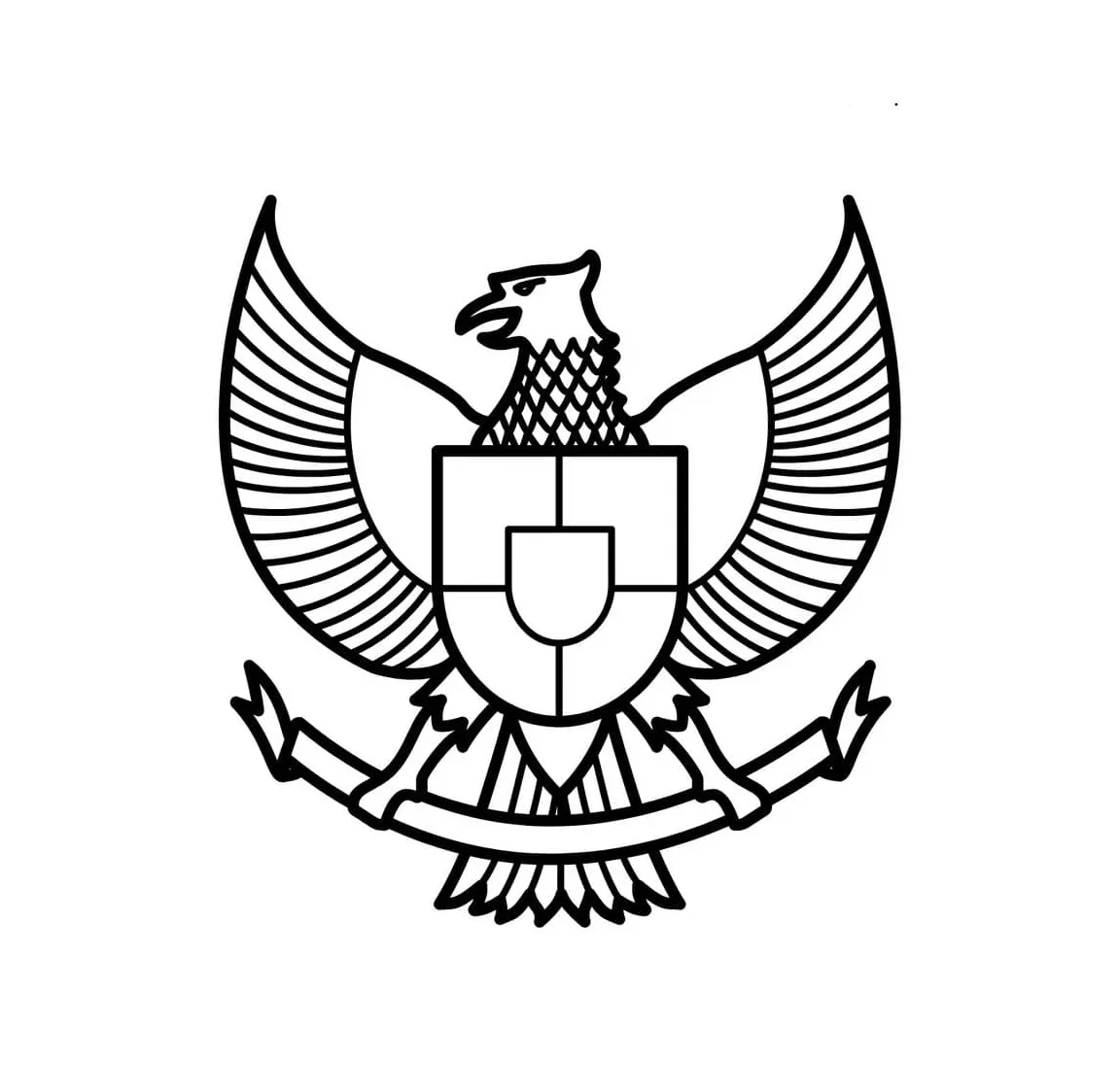 Garuda pancasila untuk anak-anak