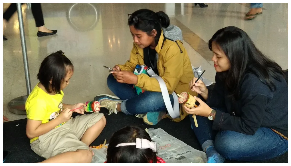 Mewarnai Gasing di PRI - GenPI.co