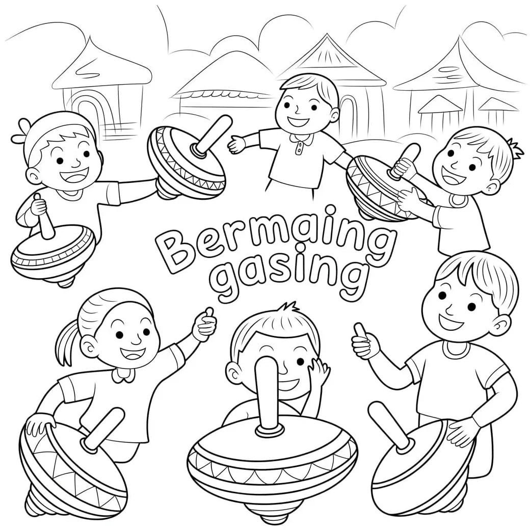 Permainan tradisional gasing