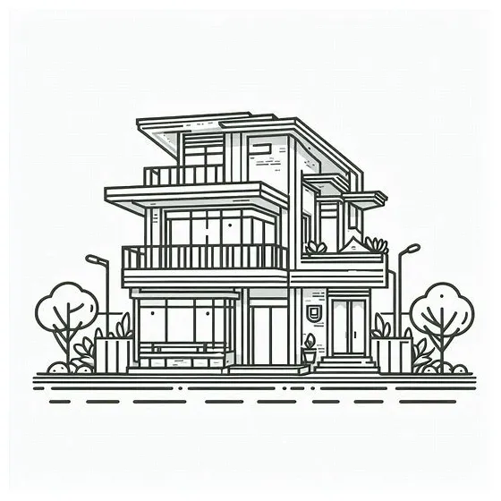 Gedung modern