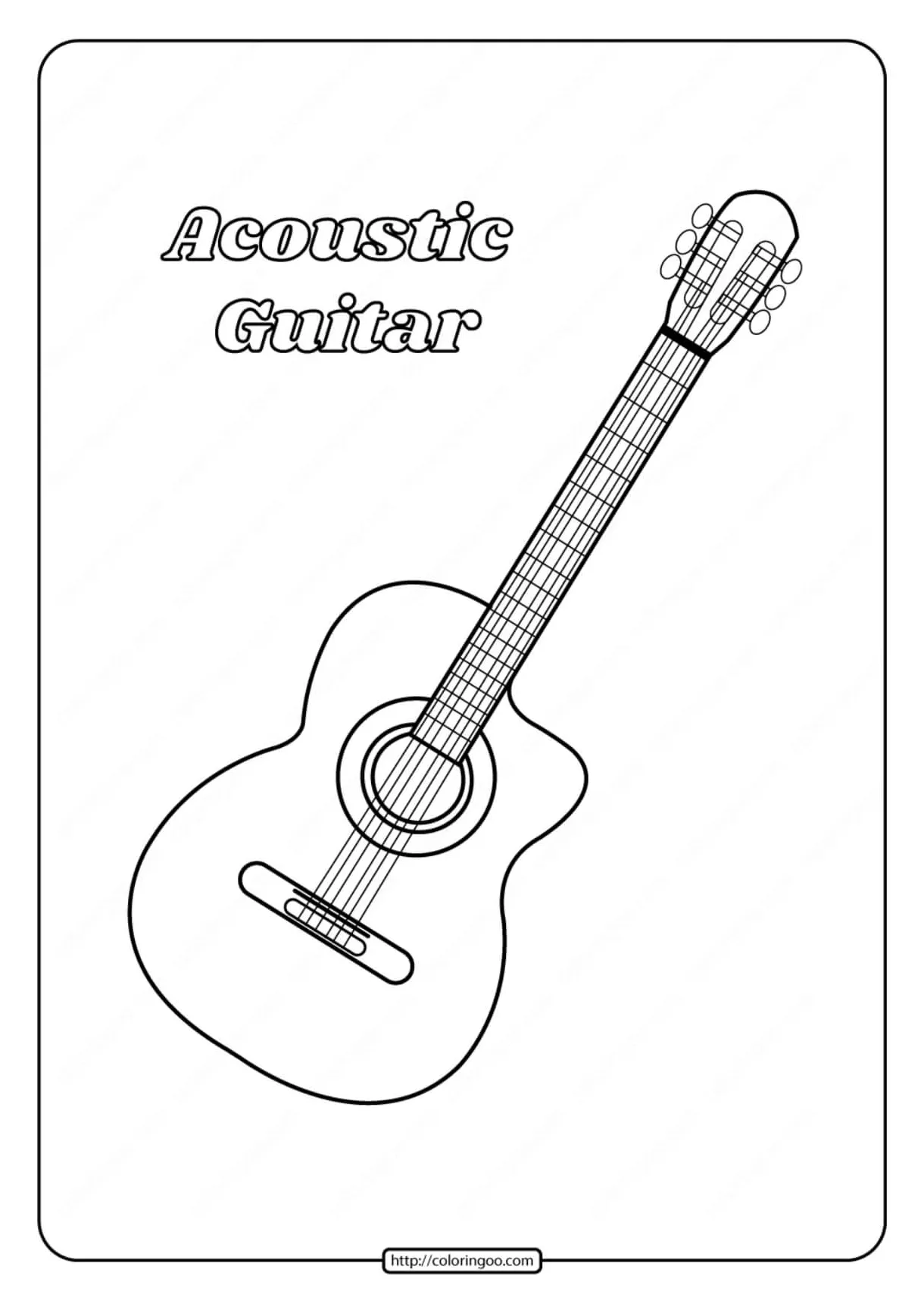 Akustik gitar