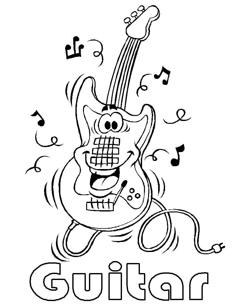 Gitar kartun