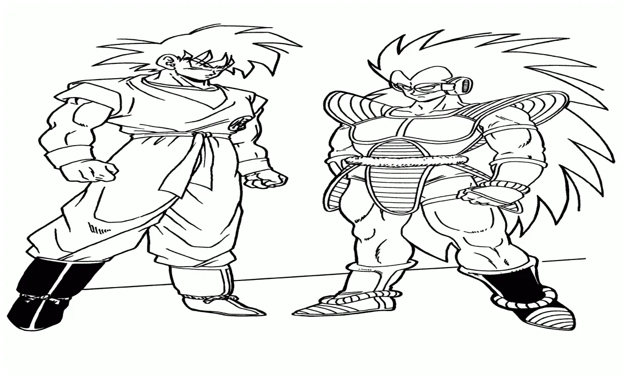 Songoku dan ayah vegeta