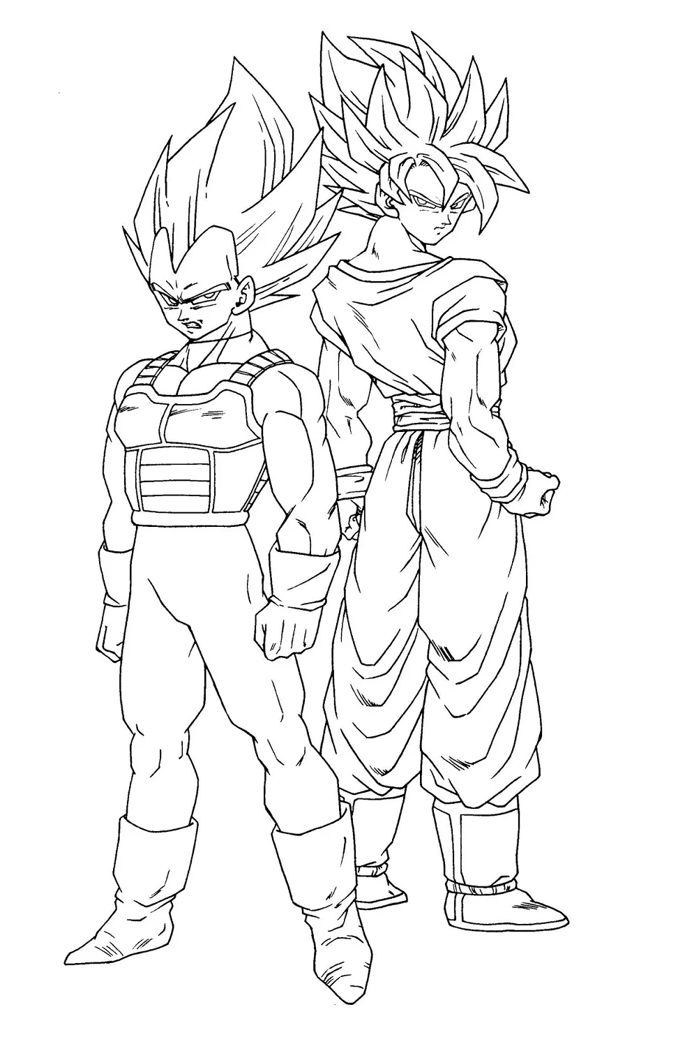 Songoku dan vegeta