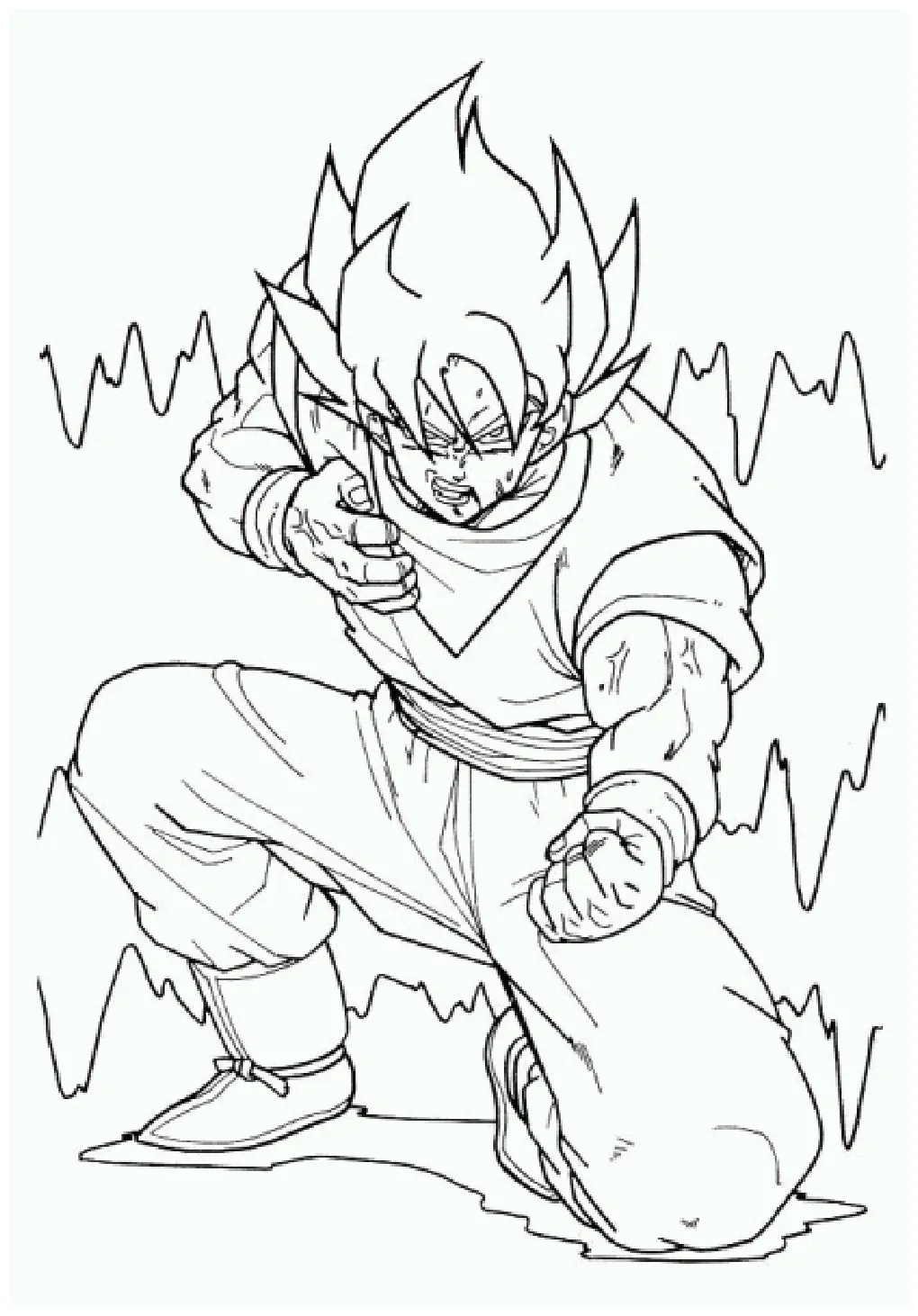 Songoku terluka