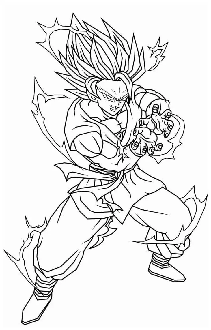 Pertarungan songoku ssj1