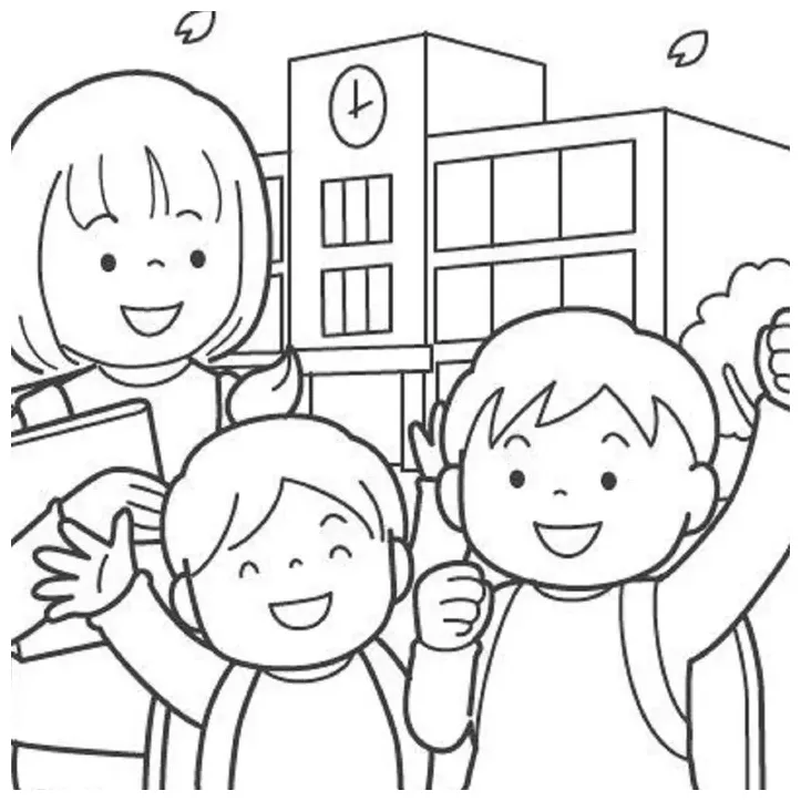 Gambar Mewarnai Hari Guru 2024 Untuk Anak TK dan SD - Sumenep News