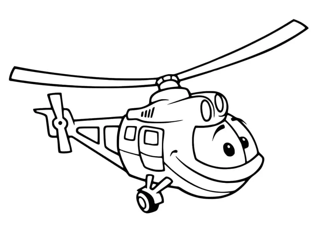 Helikopter kartun