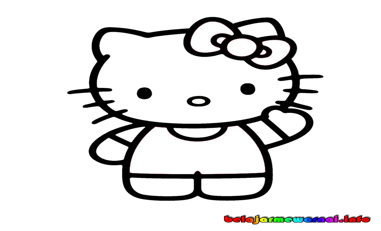 Mewarnai Hello Kitty Gambar Mewarnai Unta Pinterest Hello Kitty - Riset