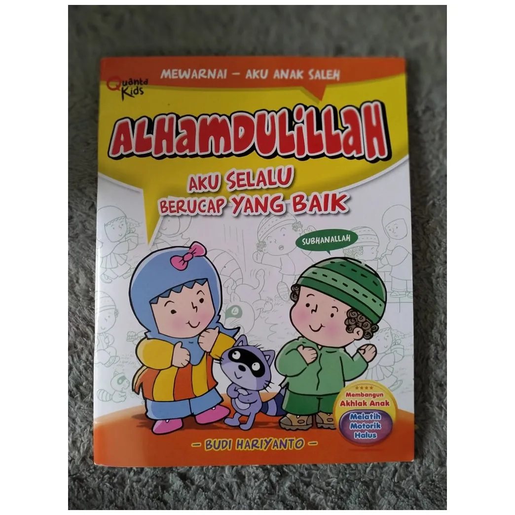 Jual alhamdulillah buku mewarnai aku anak saleh shopee indonesia