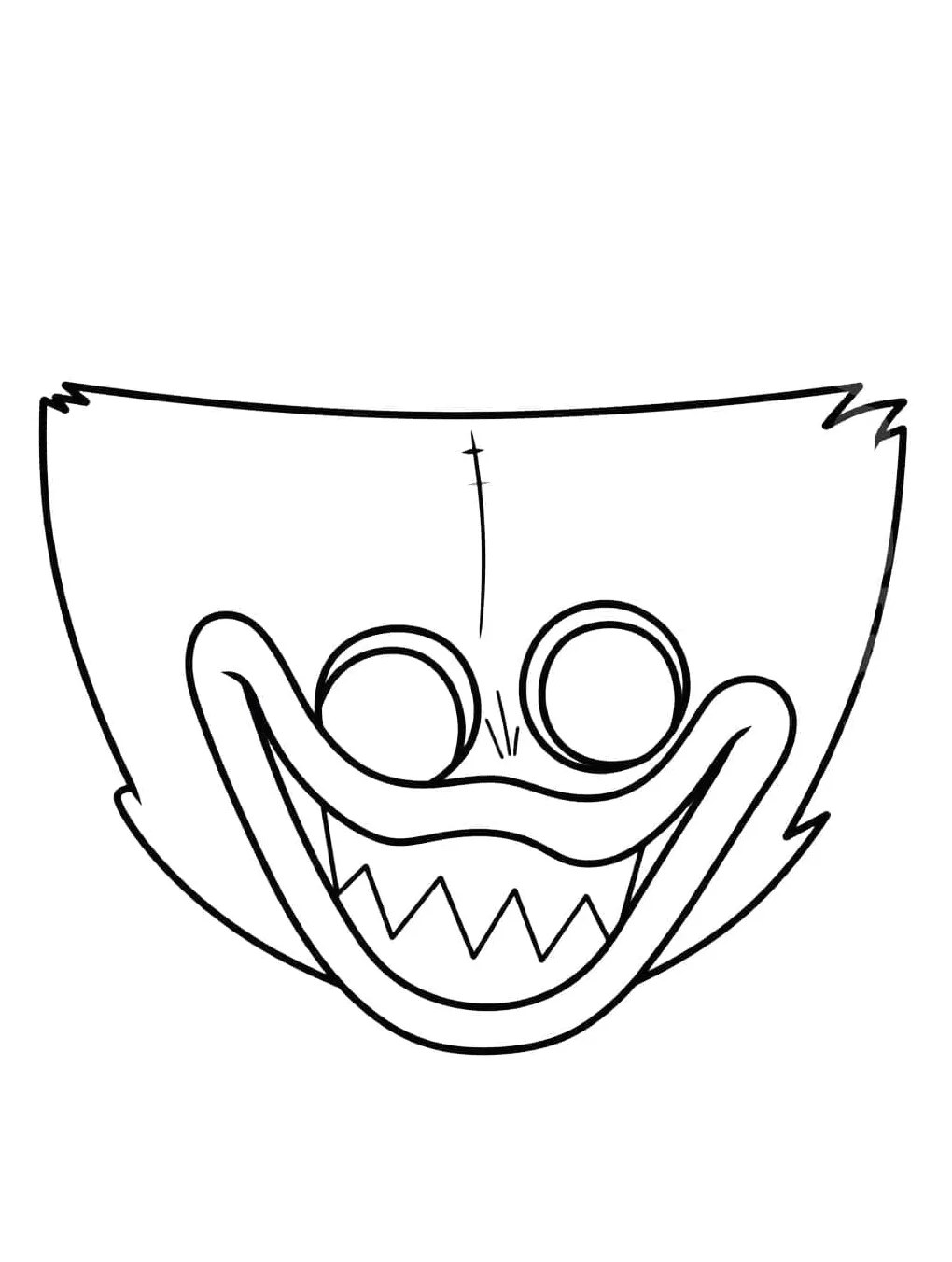 Wajah huggy wuggy