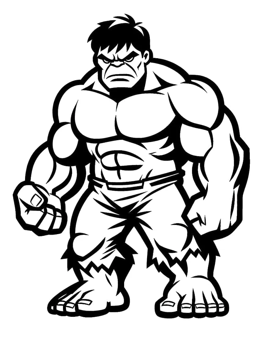 Gambar hulk yang marah