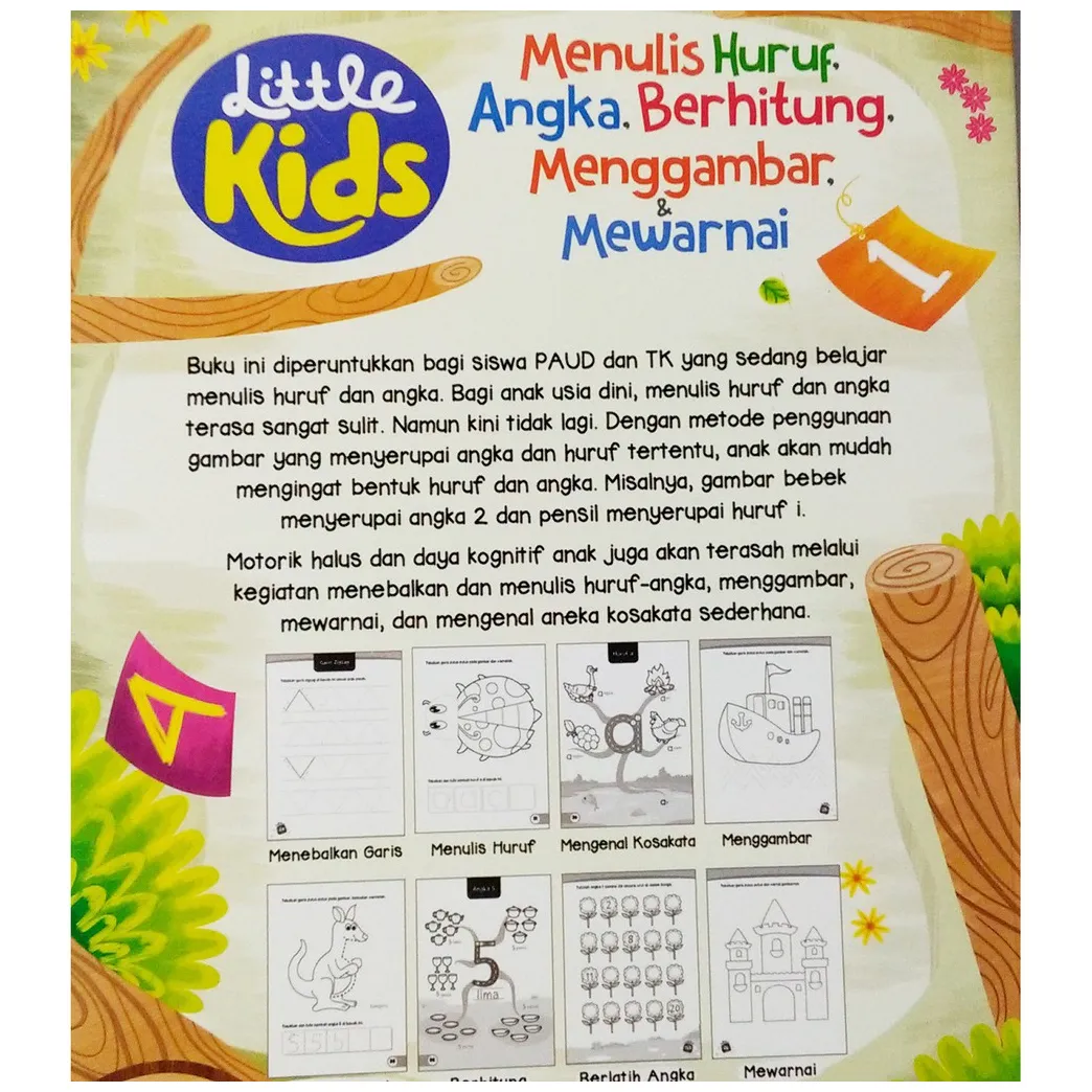 Kecil mewarnai gambar baru