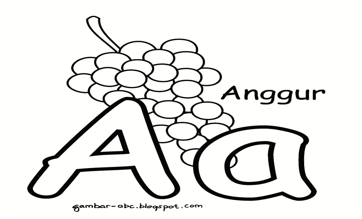 Abc cantik menggambar dan untuk anak riset