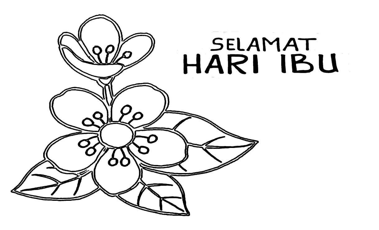 Bunga selamat hari ibu