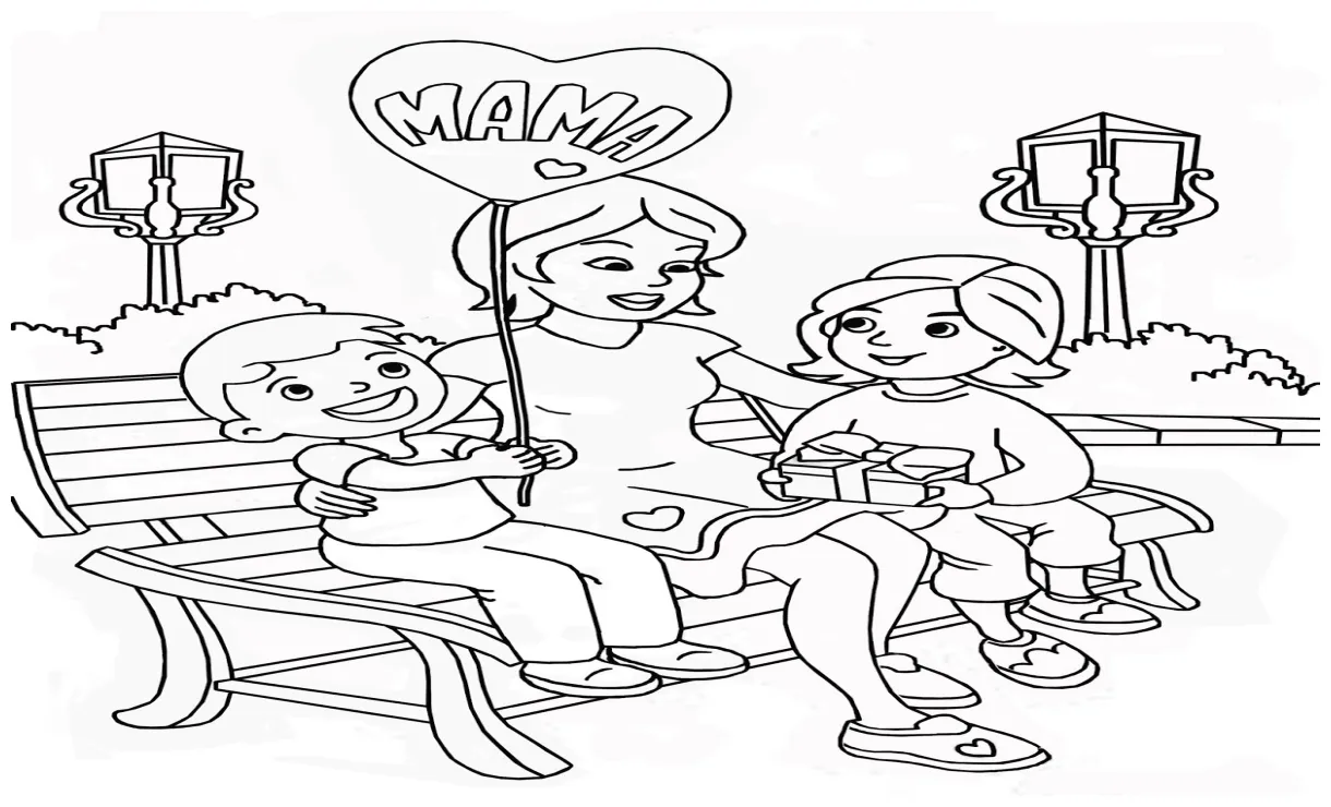 Gambar mewarnai Terbaru 10 gambar mewarnai pemandangan dengan objek lucu gambar siap cetak