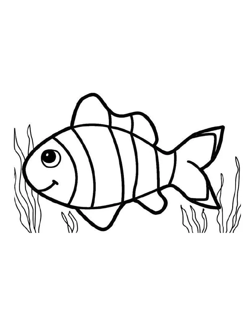 Gambar-Mewarnai-Ikan-Hias | PDF