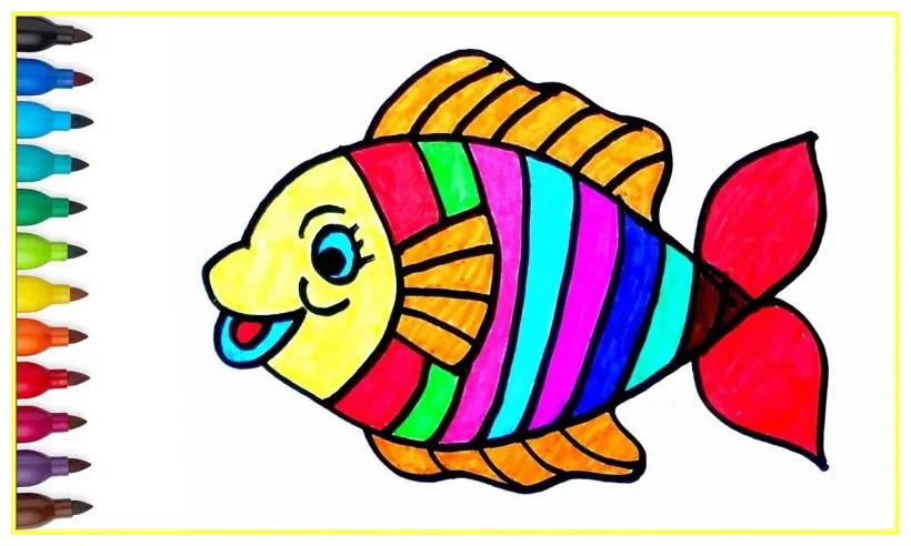 Detail Mewarnai Ikan Hias Koleksi Nomer 25