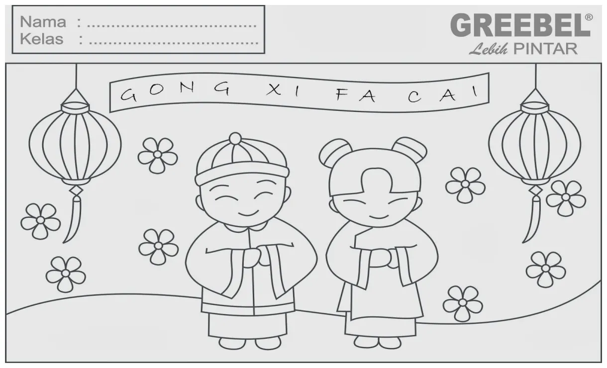 Mewarnai gambar imlek 55+ koleksi gambar