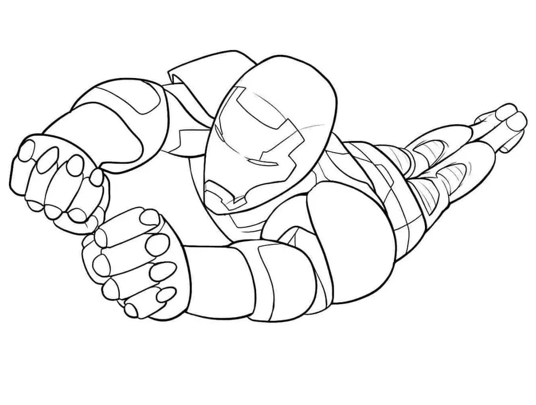 Iron man terbang