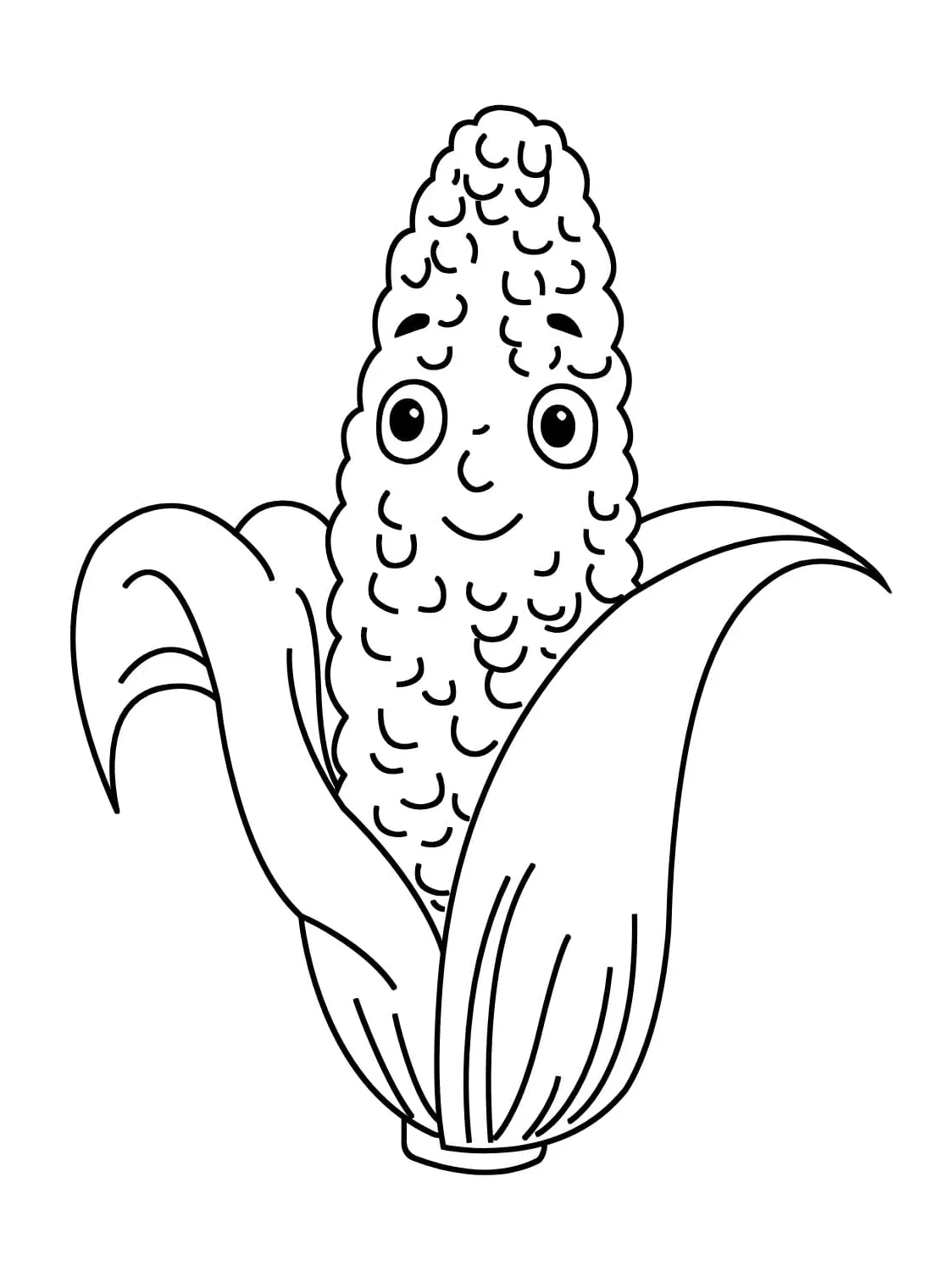 Jagung tersenyum