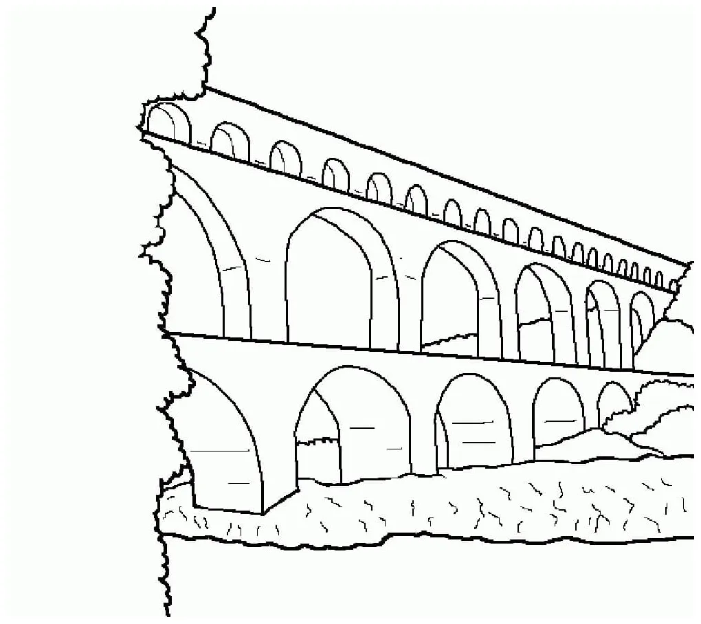 Pont du gard bridge