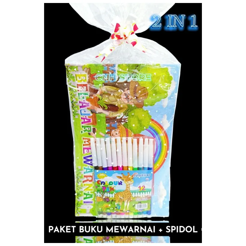 Jual paket souvenir ultah anak/ hampers birt ay / kado bingkisan ulang