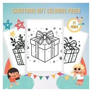 28 gambar mewarnai hadiah natal unduh pdf gratis