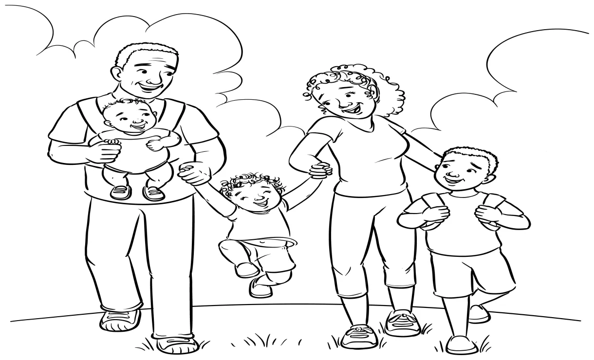 Mewarnai gambar kakek nenek 56+ koleksi gambar