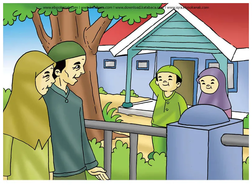 Detail mewarnai gambar kakek nenek koleksi nomer 26
