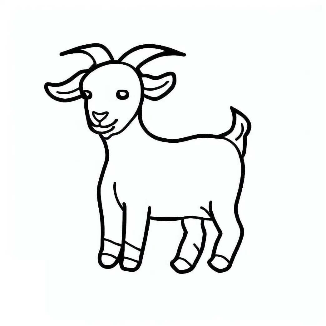 Kambing sangat mudah