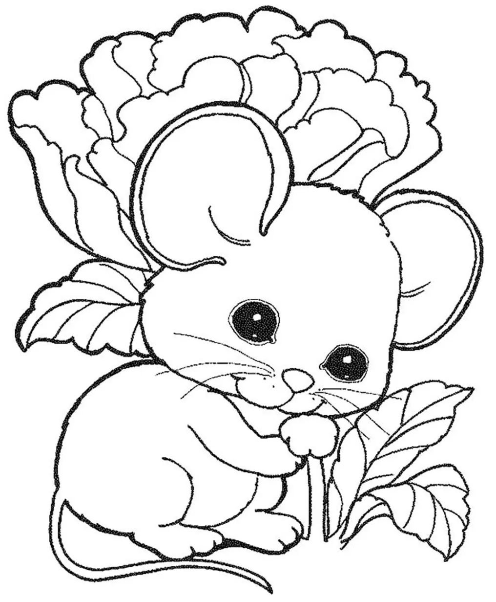 Gambar kartun mewarnai