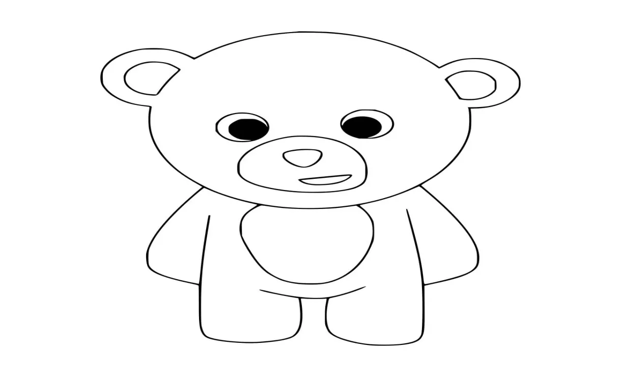 Kartun beruang kecil