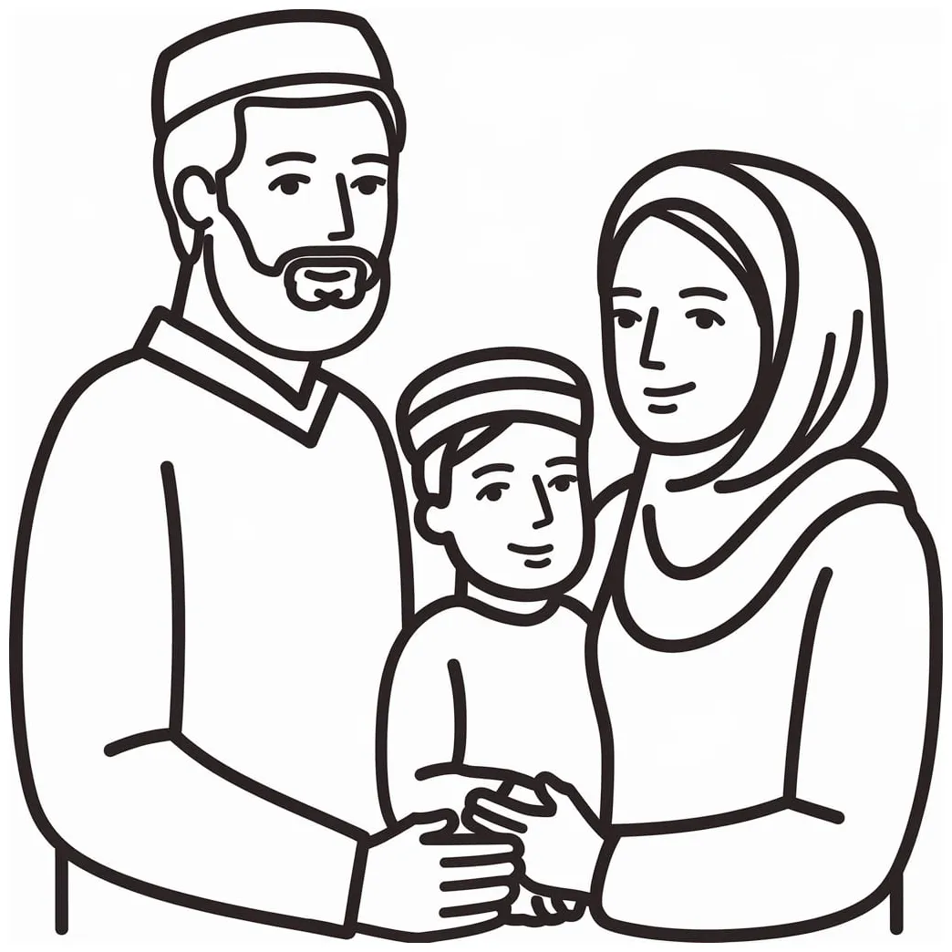 Keluarga Muslim yang Mudah