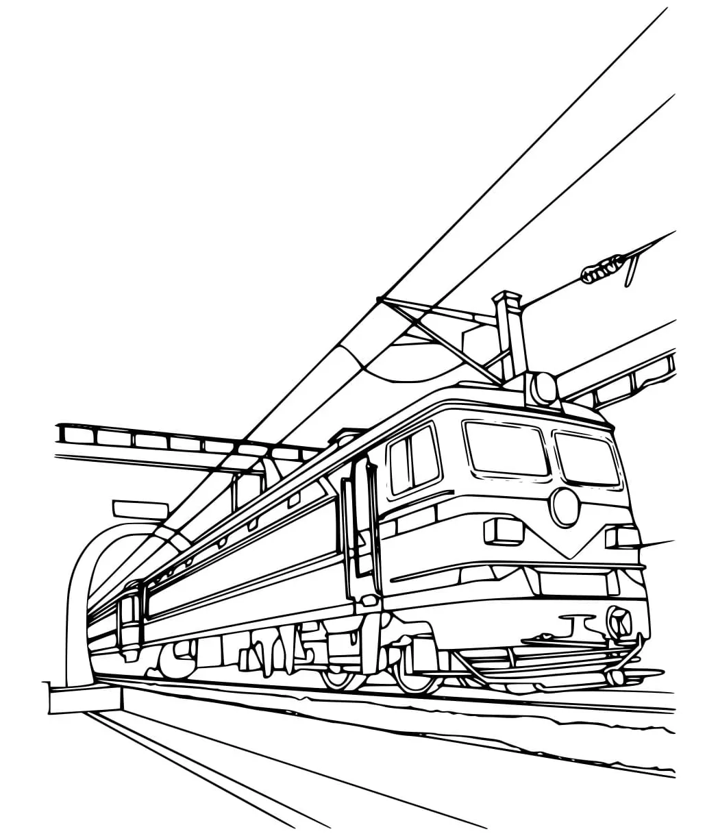 Kereta di halte