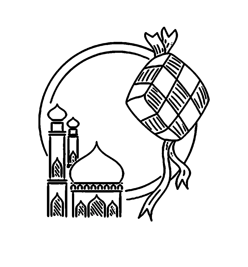Ketupat dan candi