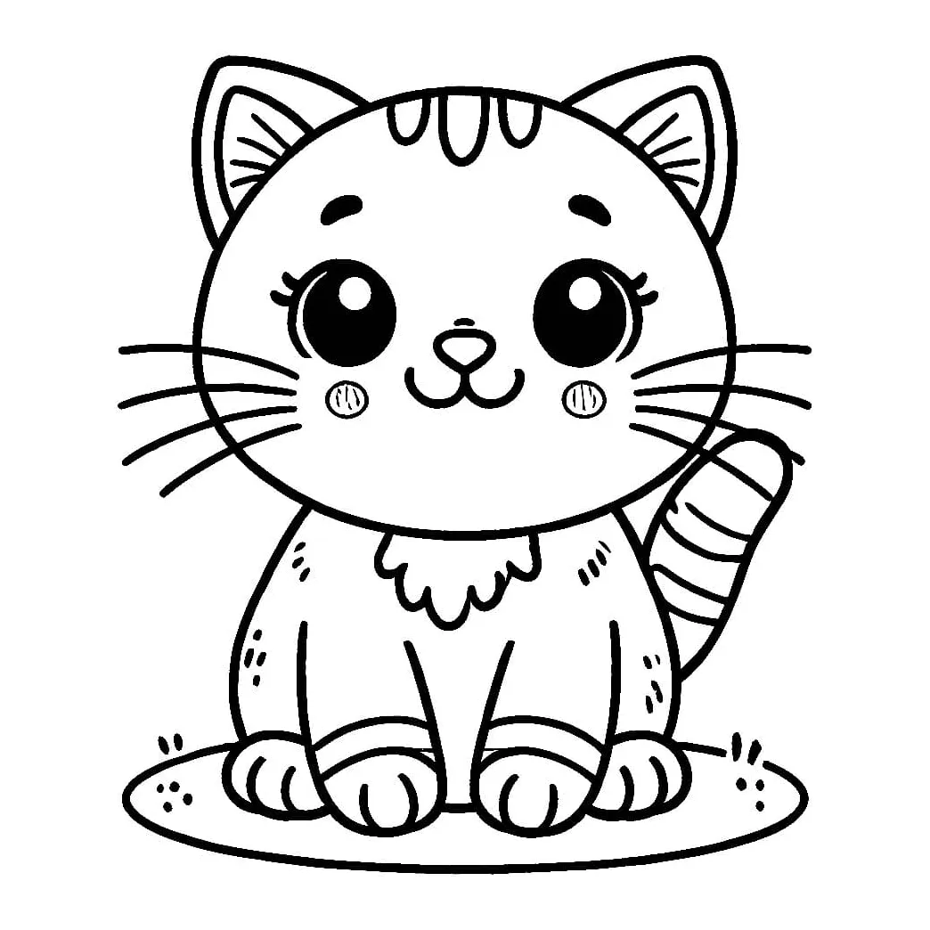 Kucing yang lucu dan lucu