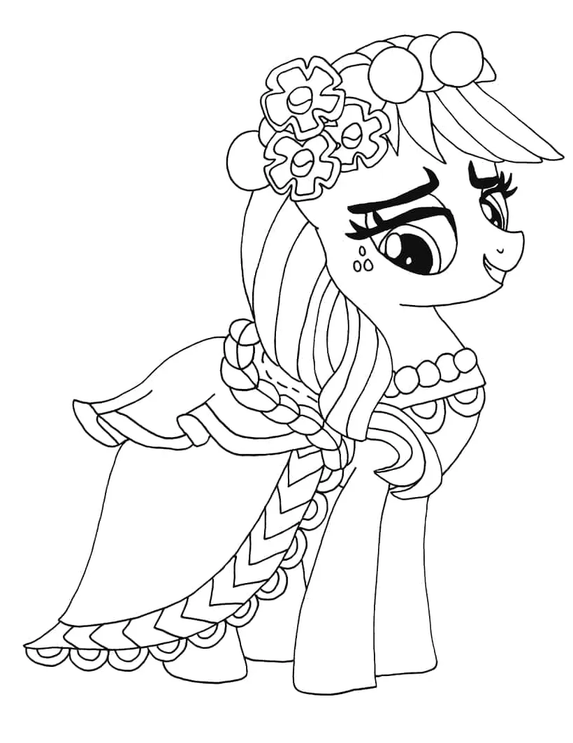 Kuda poni applejack