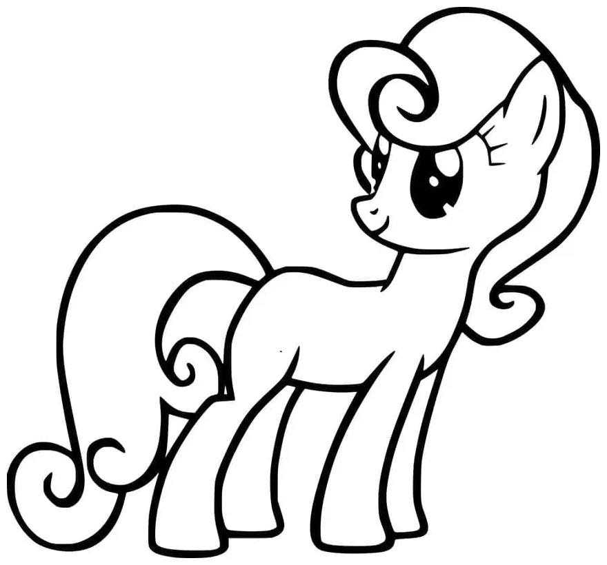 Kuda poni bon bon