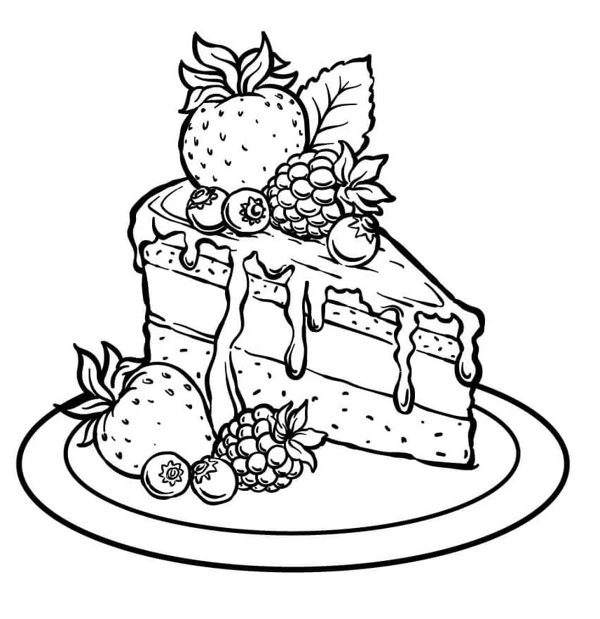 Buah di kue