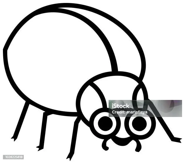 Halaman kartun bergaya ilustrasi stok unduh gambar