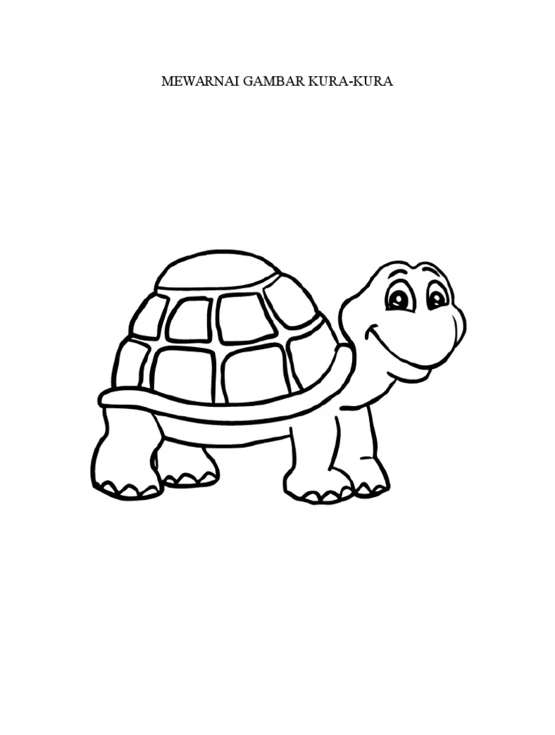 Mewarnai gambar kura pdf