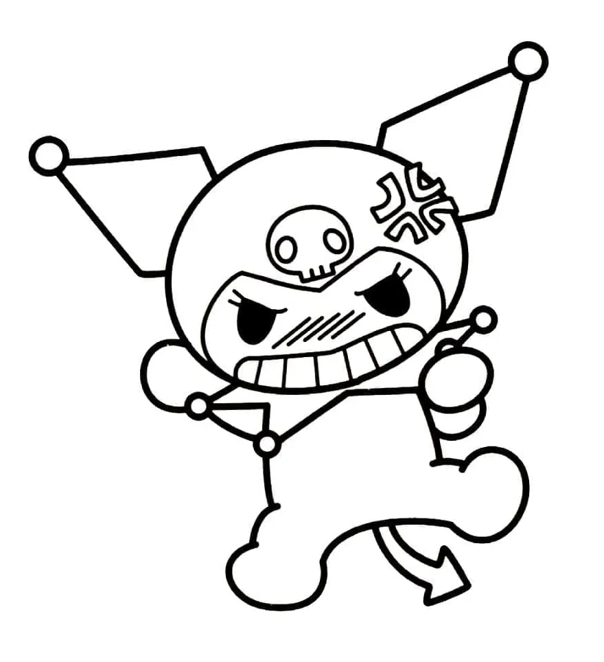 Kuromi yang marah