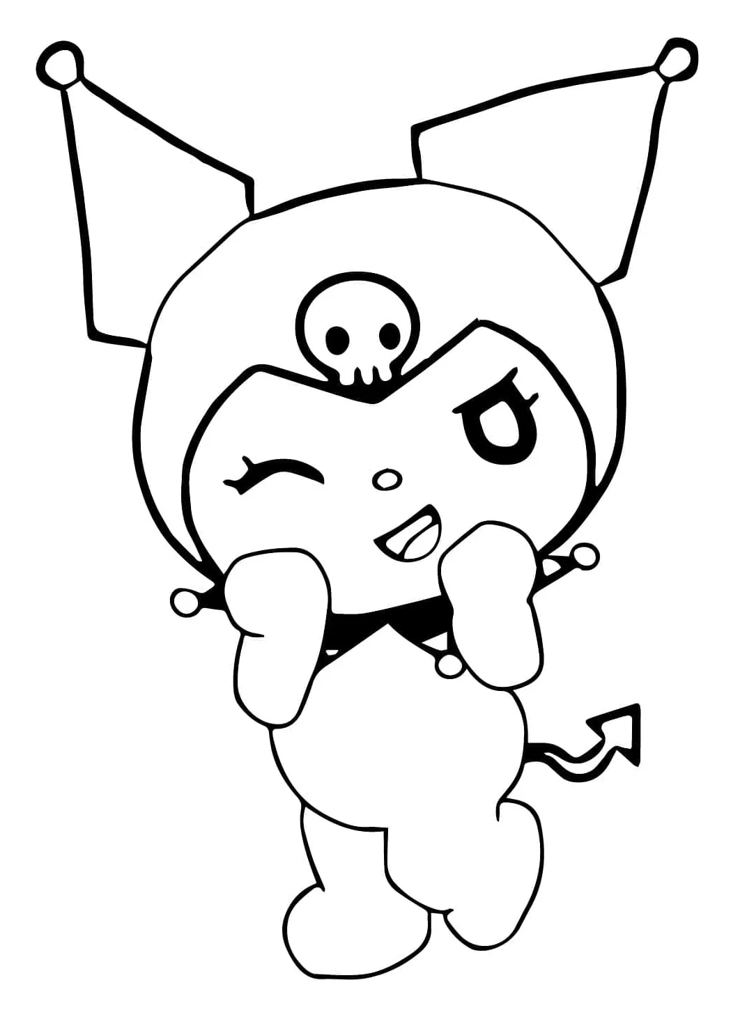 Kuromi yang cantik